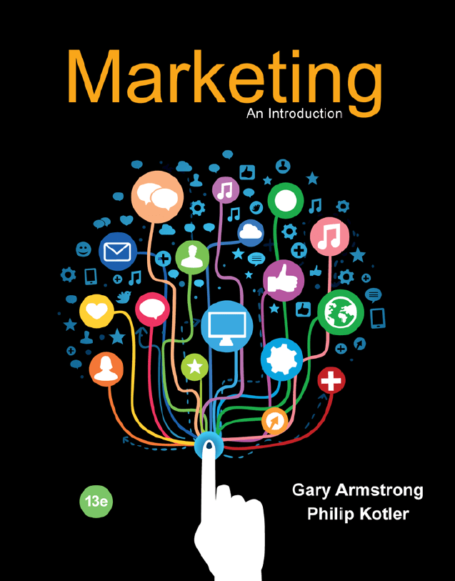 Cover of book called "Marketing An Introduction"