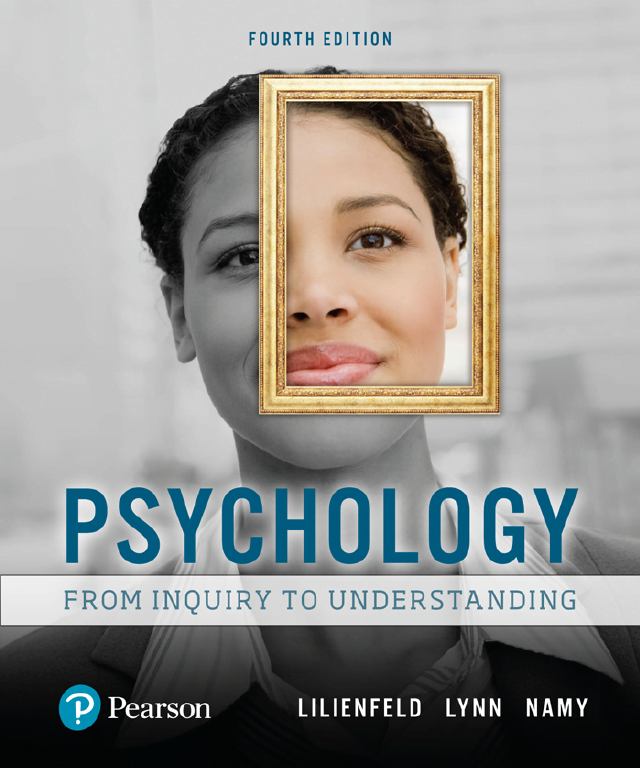 Cover of book called "Psychology From Inquiry to Understanding"